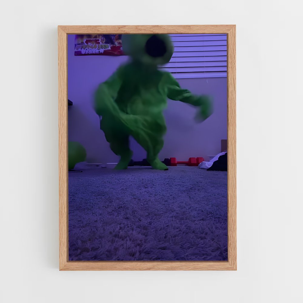 Poster Le Monstre Végétal – affiche Plants vs zombies (vue 4)